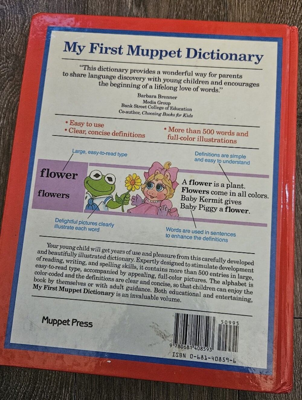My First Muppet Dictionary – Red Cover - Picture 4 of 4